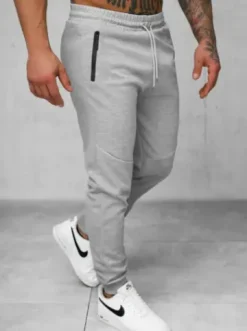 Spodnie dresowe męskie szare JS/15K1818/2^Ozonee Sale
