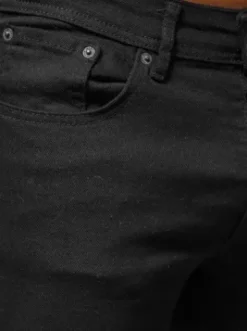 Spodnie jeansowe męskie czarne E/5391/02Z^Ozonee Discount
