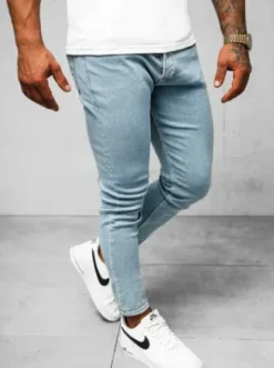 Spodnie jeansowe męskie niebieskie O/2336/1^Ozonee Clearance