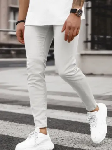 Spodnie jeansowe męskie szare E/5194/01^Ozonee Discount