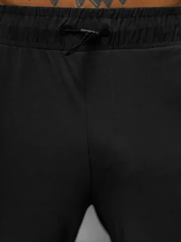 Spodnie męskie cargo wide leg czarne O/PS5527^Ozonee Online