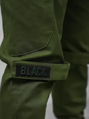 Spodnie męskie chino joggery khaki O/G3014Z^Ozonee New