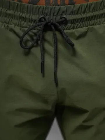 Spodnie męskie chino joggery khaki O/PS5501^Ozonee Best