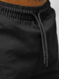 Spodnie męskie joggery czarne O/G3006Z^Ozonee Discount