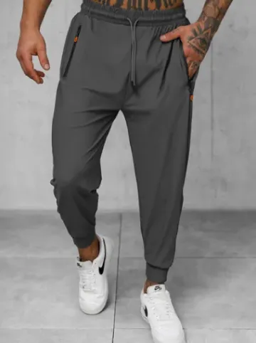 Spodnie sportowe męskie grafitowe JS/12K1805/5^Ozonee Discount