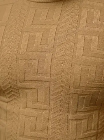 Sweter męski beżowy O/ZZ190126^Ozonee Online
