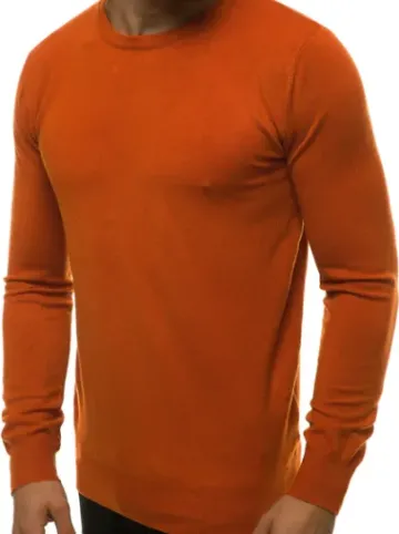 Sweter męski camelowy TMK/YY01/8^Ozonee Discount