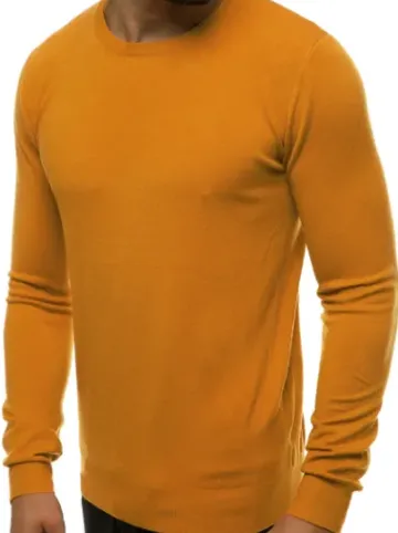 Sweter męski jasno-camelowy TMK/YY01/9^Ozonee Fashion