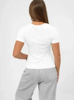 T-shirt damski biały JS/96T678/1^Ozonee Fashion