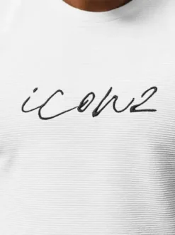 T-Shirt męski biały O/P1180^Ozonee Online