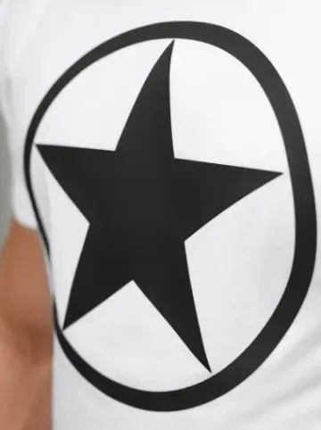 T-shirt męski slim fit biały NB/MT3151^Ozonee New