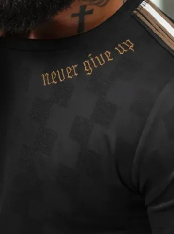 T-shirt męski slim fit czarny O/QS11621^Ozonee Discount