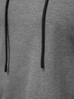 T-shirt męski z kapturem grafitowy JS/8T955/5^Ozonee Best