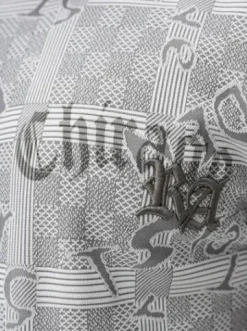 T-shirt męski z nadrukiem szary O/QQ1550^Ozonee Discount